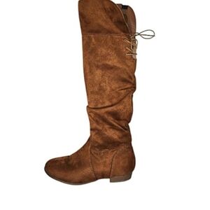 Women's Brown Suede Boots